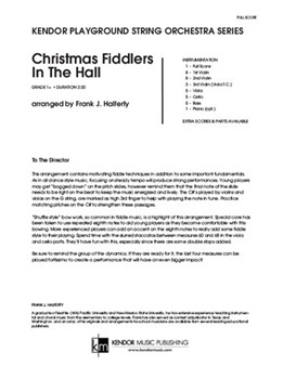Christmas Fiddlers In The Hall (Full Score)