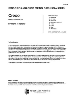 Credo by Halferty Frank for Full Score