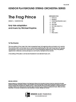 Frog Prince, The (Full Score)