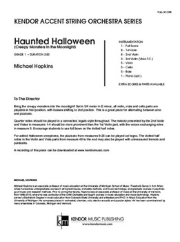 Haunted Halloween (Creepy Monsters In The Moonlight) (Full Score) (Creepy Monsters In The Moonlight)