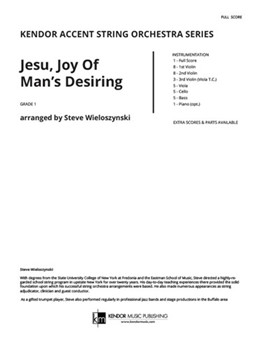 Jesu, Joy Of Man's Desiring (Full Score)