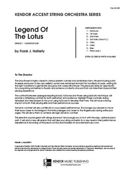 Legend of the Lotus by Halferty Frank for Full Score