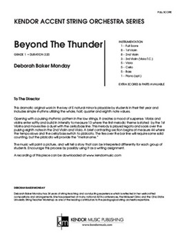 Beyond the Thunder by Monday Deborah Baker for Full Score