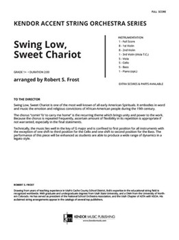 Swing Low, Sweet Chariot (Full Score)