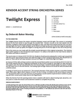 Twilight Express (Full Score)