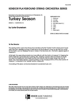 Turkey Season (Full Score)