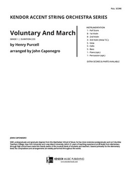 Voluntary And March (Full Score)