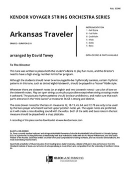 Arkansas Traveler (Full Score)