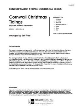 Cornwall Christmas Tidings (God Rest Ye Merry Gentlemen) (Full Score) (God Rest Ye Merry Gentlemen)