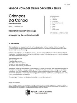 Criancas Da Canoa (Canoe Children) (Full Score) (Canoe Children)