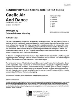 Gaelic Air And Dance (Parting Glass & Collin's Reel) (Full Score) (Parting Glass & Collin's Reel)