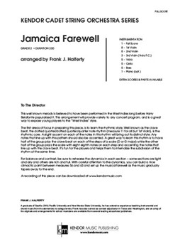 Jamaica Farewell (Full Score)