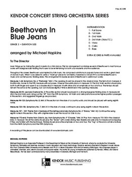Beethoven In Blue Jeans (Full Score)