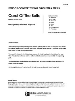 Carol Of The Bells (Full Score)