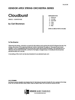 Cloudburst (Full Score)
