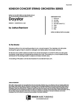 Daystar (Full Score)