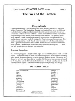Fox And The Tomten (Score)
