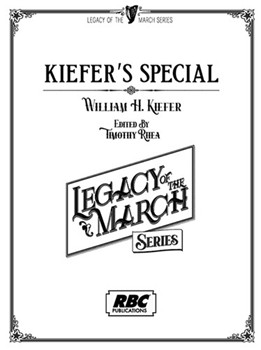 Kiefer's Special by Kiefer William H - Rhea Timothy - for Full Score