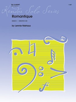 Romantique by Niehaus Lennie for Clarinet Solo