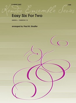 Easy Six For Two by - Stouffer Paul - for Clarinet Duet