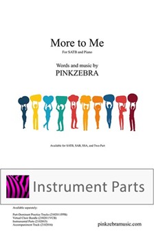 More to Me Instrumental Parts