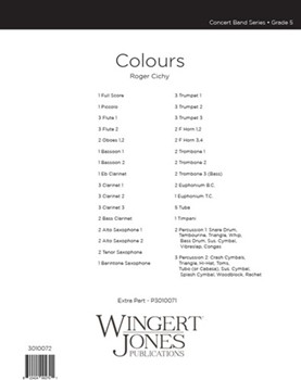 Colours by Cichy Roger for Full Score