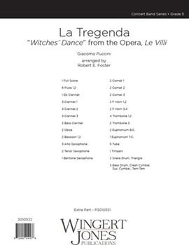 La Tregenda - Full Score