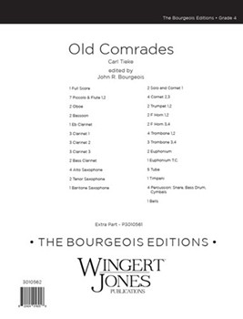 Old Comrades by Teike Carl - Bourgeois John R - for Full Score