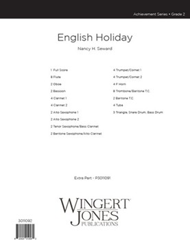 English Holiday - Full Score