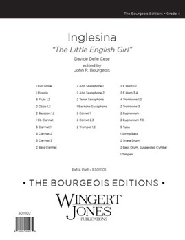 Inglesina (Little English Girl) by Delle Cese Davide - Bourgeois John R - for Full Score