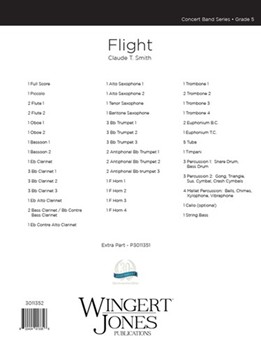 Flight by Smith Claude T for Full Score