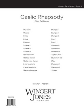 Gaelic Rhapsody - Full Score