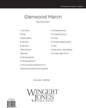 Glenwood March by Gorham David for Full Score