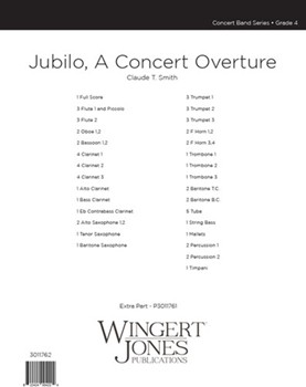 Jubilo A Concert Overture - Full Score