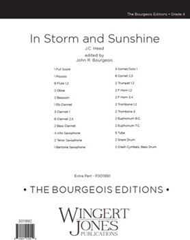 In Storm & Sunshine by Heed John Clifford - Bourgeois John R - for Full Score