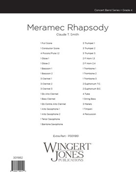 Meramec Rhapsody - Full Score