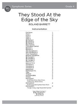They Stood At The Edge Of The Sky - Full Score