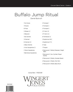 Buffalo Jump Ritual - Full Score