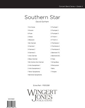 Southern Star by Gorham David for Full Score