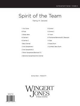 Spirit Of The Team by Seward N H for Full Score