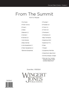 From The Summit - Full Score