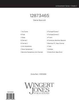 12873465 by Bukvich Daniel for Full Score