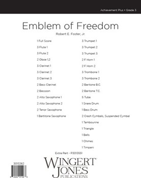 Emblem Of Freedom - Full Score