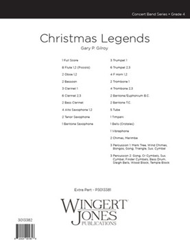 Christmas Legends - Full Score