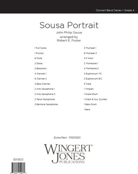 Sousa Portrait - Full Score