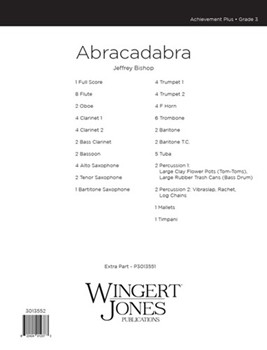 Abracadabra - Full Score