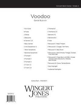 Voodoo - Full Score
