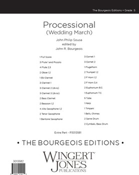 Processional (Wedding March) - Full Score