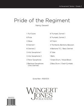 Pride Of The Regiment by Seward N H for Full Score
