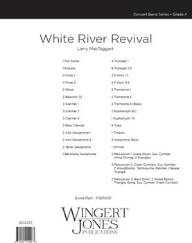 White River Revival - Full Score